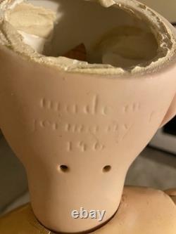 Pristine 23 1/2 Kestner 146 Orig. Spiral Curl Human Hair Wig Orig. Costume EXC