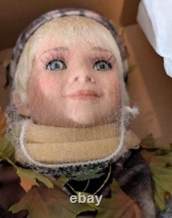 RARE #104/3000 Ekerholt Doll Linda Steele Ganz Keeper of Forest COA vintage anti