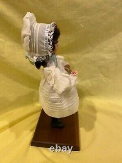 RARE Dianna Effner Faith Doll Porcelain Wildflowers Series #68/100 COA Bible