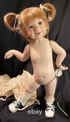 RARE! LE Vintage Good-Kruger Porcelain Doll I'm a Little Teapot
