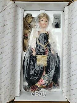 RARE LIMITED EDITION Danbury Mint Rapunzel Porcelain Doll By Susan Wakeen