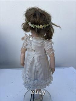RARE Original UNIS FRANCE 60 Composition Wood Body 12 Doll Sleepy Eyes
