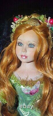 RARE SEA STRAY MERMAID PORCELAIN DOLL Excellent Cond, By SHOW-STOPPERS No Stand