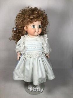 RARE VINTAGE JDK 221 BISQUE GOOGLY EYE PORCELAIN JOINTED DOLL GERMANY 20 Tall