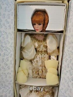 RARE Vintage 1999 RUSTIE Large 34 Porcelain Doll TOPAZ Ltd Ed w Box No COA