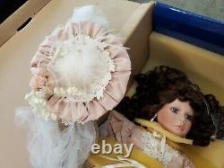 RARE Vintage American Artist KAIS Large Porcelain Doll 24 LA RAE w Box No COA