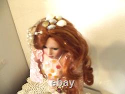 RARE Vintage Duck House Heirloom Dolls Porcelain Beautiful Redheaded Mermaid