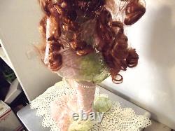 RARE Vintage Duck House Heirloom Dolls Porcelain Beautiful Redheaded Mermaid