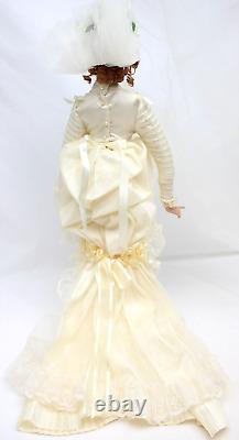 RARE Vintage Exclusively Yours CELIA 21 Lmt Ed. Porcelain Bride Collector Doll