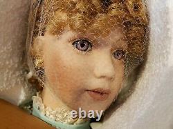 RARE Vintage RESCH Large 36 Porcelain Doll FLORENCE JEAN Ltd Ed with Box & COA