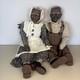 Rare Vintage William Wallace Jr. 32 Grandma Grandpa Porcelain Dolls Country