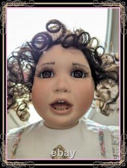 RARE Vtg Virginia Ehrlich Turner Porcelain CHRISTINA Doll (1991) -LE 147/150