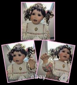 RARE Vtg Virginia Ehrlich Turner Porcelain CHRISTINA Doll (1991) -LE 147/150