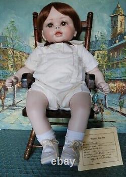 RARE Vtg Virginia Turner Porcelain MARK Doll (1987)-LE 121/450-Twin Listed Also