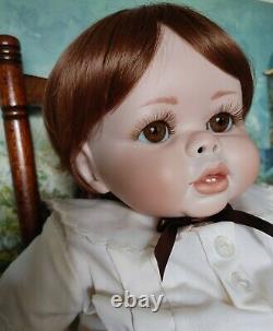 RARE Vtg Virginia Turner Porcelain MARK Doll (1987)-LE 121/450-Twin Listed Also
