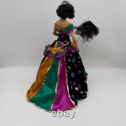RIO QUEEN OF CARNIVAL Franklin Mint Porcelain Doll NEW IN BOX