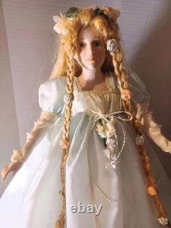 Rapunzel Porcelain Doll Rare Find Vintage Very Collectible 1990s In Great condit