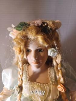 Rapunzel Porcelain Doll Rare Find Vintage Very Collectible 1990s In Great condit