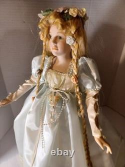 Rapunzel Porcelain Doll Rare Find Vintage Very Collectible 1990s In Great condit