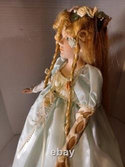 Rapunzel Porcelain Doll Rare Find Vintage Very Collectible 1990s In Great condit
