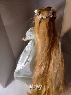 Rapunzel Porcelain Doll Rare Find Vintage Very Collectible 1990s In Great condit