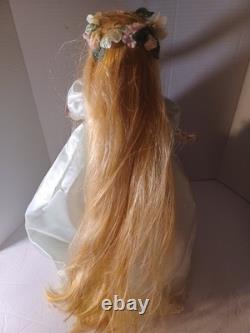 Rapunzel Porcelain Doll Rare Find Vintage Very Collectible 1990s In Great condit