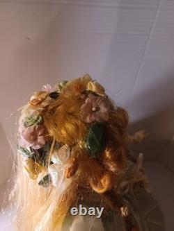 Rapunzel Porcelain Doll Rare Find Vintage Very Collectible 1990s In Great condit