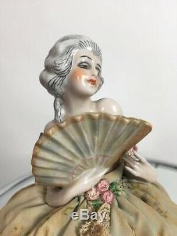 Rare 1920s half doll Fasold and Stauch vintage antique pin cushion