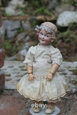 Rare Antique Doll Coquette by Gebrüder Heubach 7703, 13,5 in