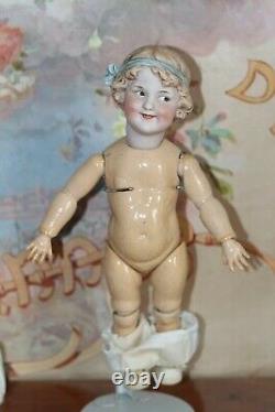 Rare Antique Doll Coquette by Gebrüder Heubach 7703, 13,5 in