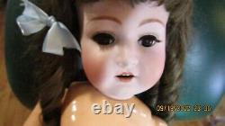 Rare Antique Doll by Gebrüder Heubach 29 Wagner & Zetsche 10586