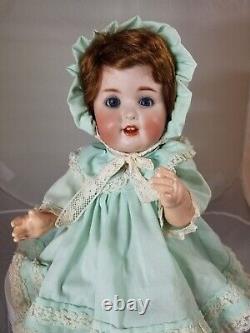 Rare Antique German Baby DollSchutzmeister & Quendt 201 Baby Doll Orig Body