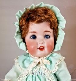 Rare Antique German Baby DollSchutzmeister & Quendt 201 Baby Doll Orig Body