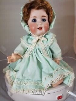 Rare Antique German Baby DollSchutzmeister & Quendt 201 Baby Doll Orig Body