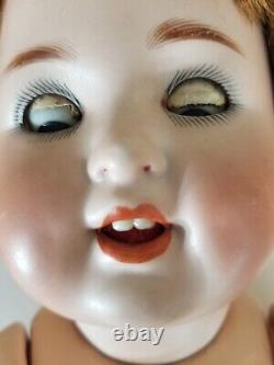 Rare Antique German Baby DollSchutzmeister & Quendt 201 Baby Doll Orig Body