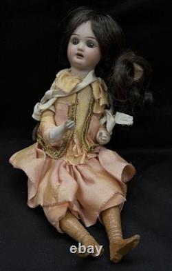 Rare Antique Schönau & Hoffmeister Doll, Porcelain Bisque Head SH Pb 600