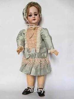 Rare Antique ca. 1900'DEP 7' Bisque Head French Doll with Jumeau Body