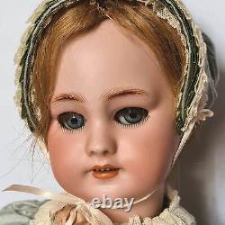 Rare Antique ca. 1900'DEP 7' Bisque Head French Doll with Jumeau Body