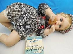 Rare! Collectible Andrew Porcelain Baby Doll Hertiage Hamiliton Collection Coa