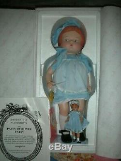 Rare Effanbee Porcelain Patsy Doll with Wee Pasty P226 in Box LE Circa 1996 14