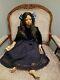 Rare Elite Dollscallie By Christine Orange 38 Porcelain Doll African American
