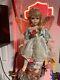 (rare) Emerald Doll Collection Vintage Porcelain Angel Doll On Wooden Swing