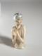 Rare German Art Deco Porcelain Half Doll / Pin Cushion Doll