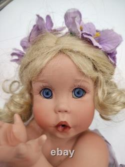 Rare Limited Edition Vintage 22 Cindy Marschner Rolfe Porcelain Doll Violet
