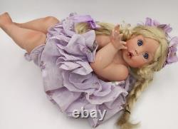 Rare Limited Edition Vintage 22 Cindy Marschner Rolfe Porcelain Doll Violet