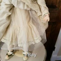 Rare Patricia Loveless Antique Reproduction Bru Porcelain Doll 418/2000 29
