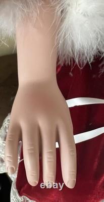 Rare Rustie&Danbury Mint Sitting LE Porcelain Doll Charlotte 33 in