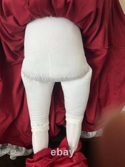 Rare Rustie&Danbury Mint Sitting LE Porcelain Doll Charlotte 33 in