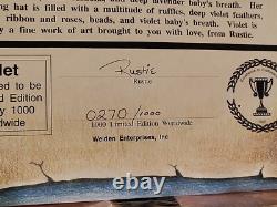 Rare Rustie Violet Welden Museum of Fine Collectible 32 Porcelain Doll 270/1000