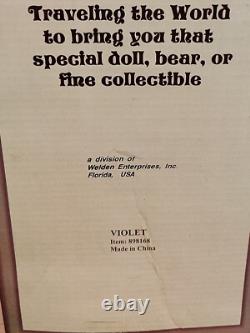 Rare Rustie Violet Welden Museum of Fine Collectible 32 Porcelain Doll 270/1000